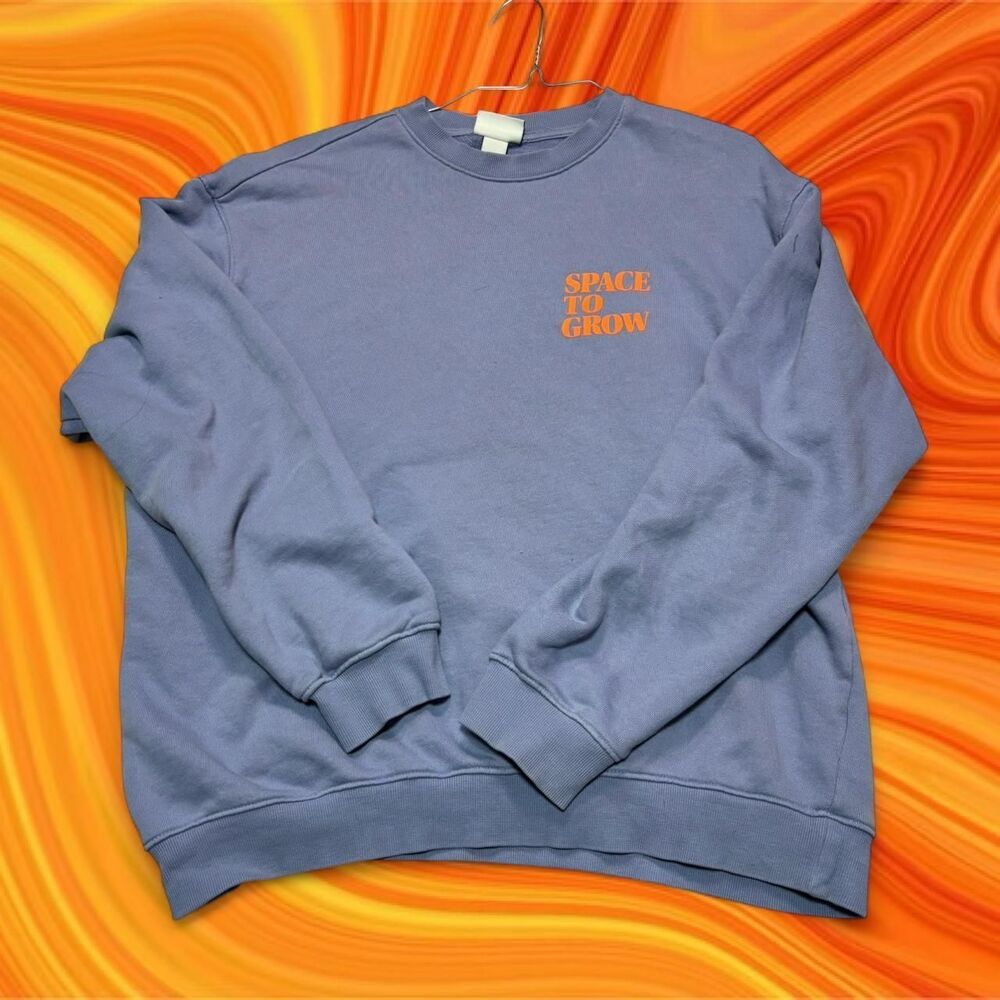 Women's Blue and Purple Sweatshirt